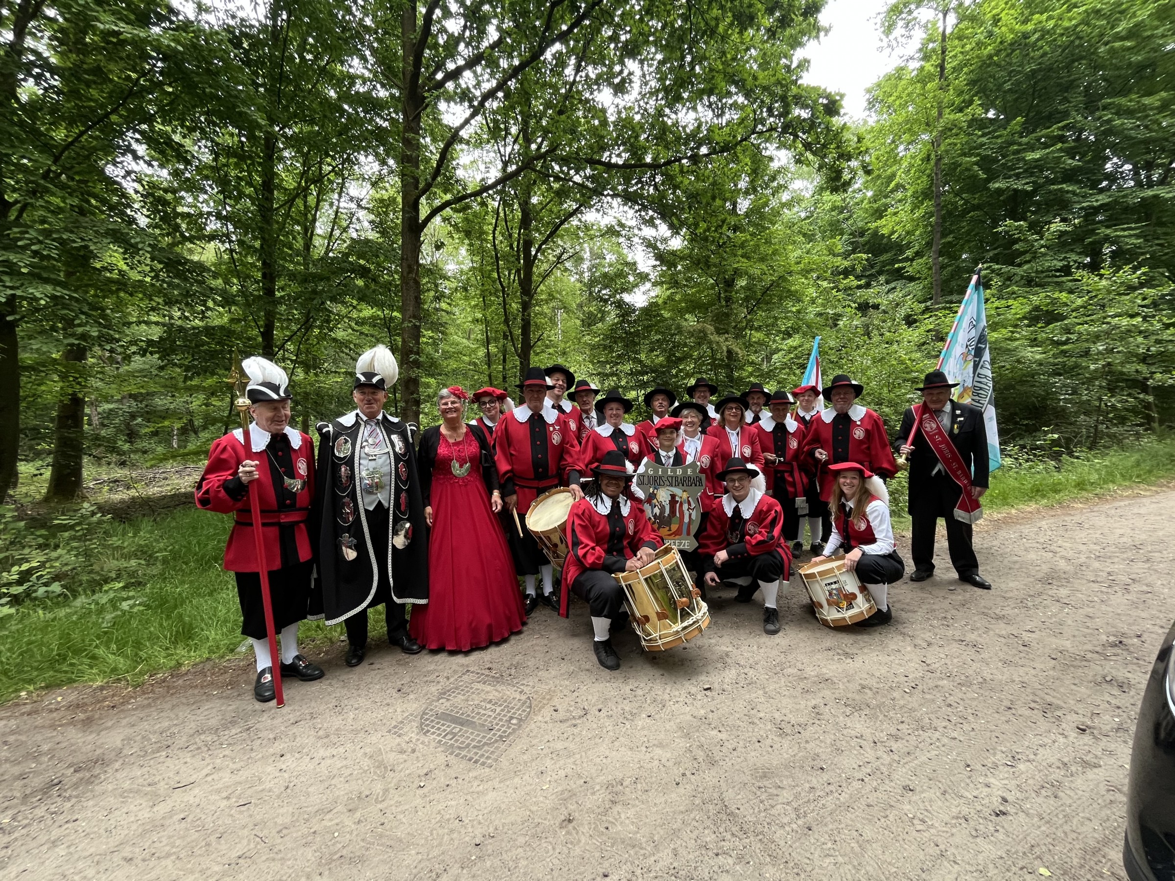 Gilde St. Joris – St. Barbara uit Maarheeze wint meerdere prijzen op gildetreffen in Tongelre